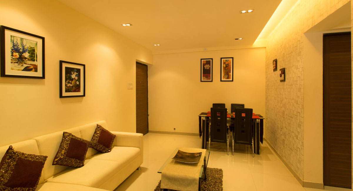 1 BHK  Living Room