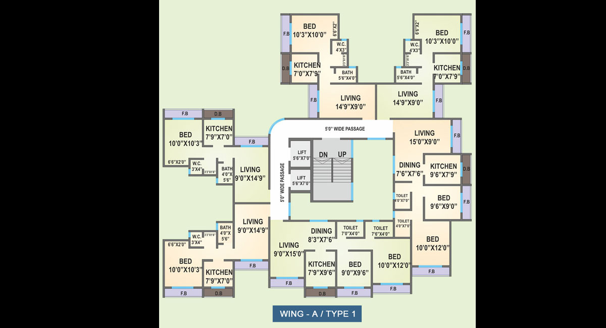 Plan A Wing Type 1