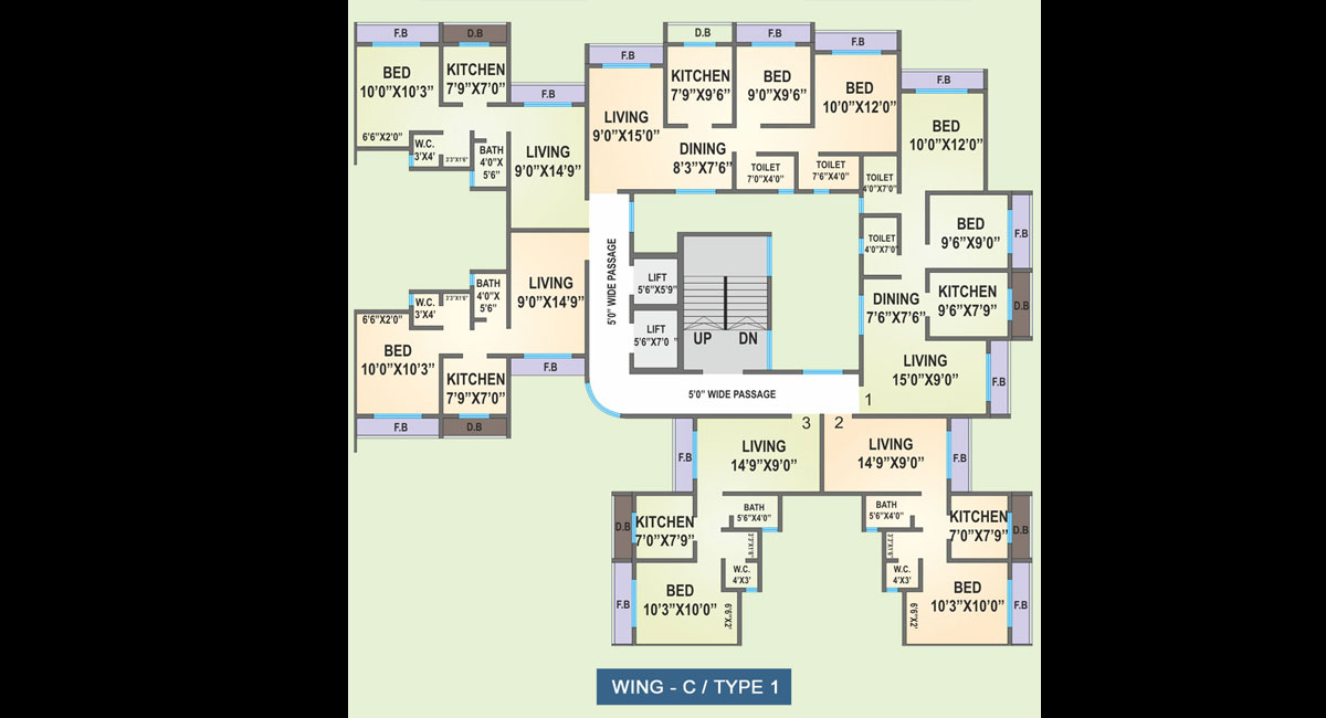 Plan C Wing Type 1