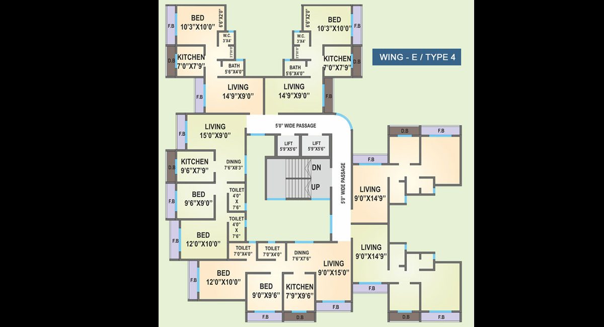 Plan E Wing Type 4